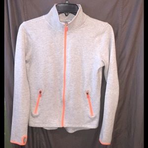 GAP fit grey zip up jacket